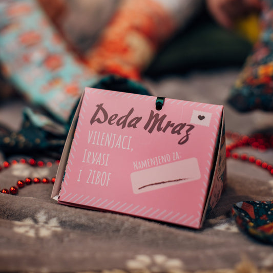 Razglednica kutija za poklon