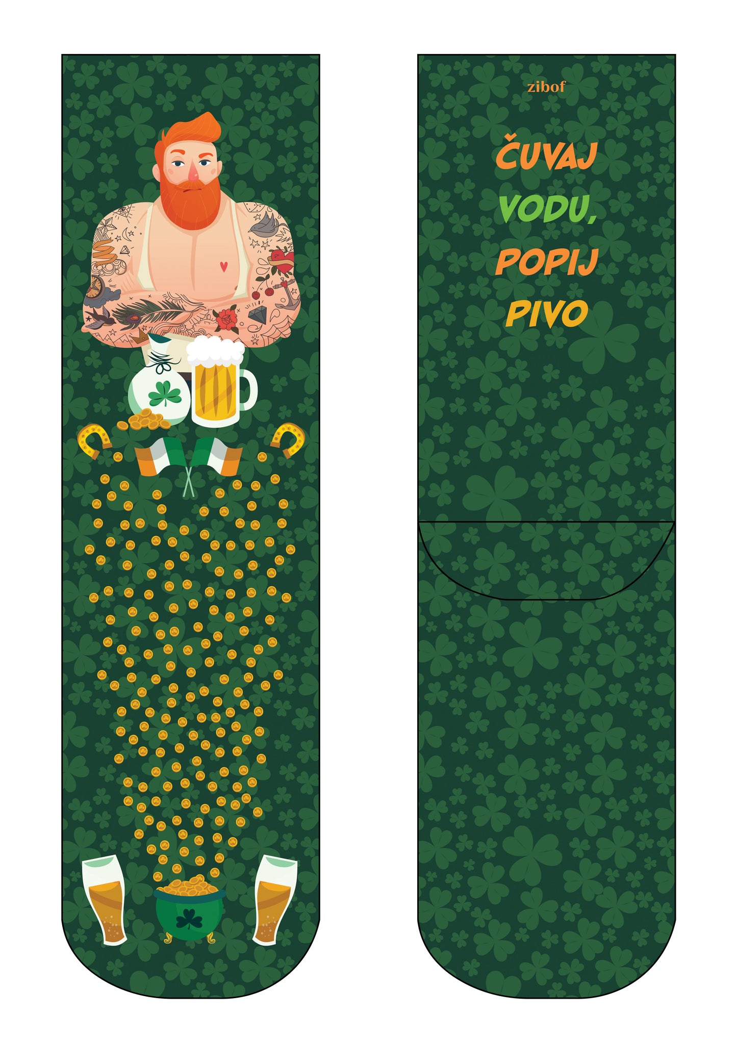 Irish beer man