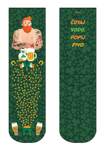 Irish beer man